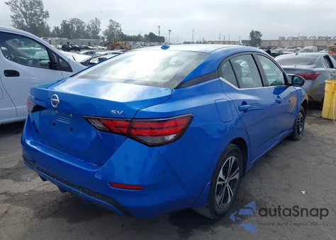 2021 Nissan Sentra Sv Xtronic Cvt z USA, uszkodzony, nr VIN 3N1AB8CV7MY266733